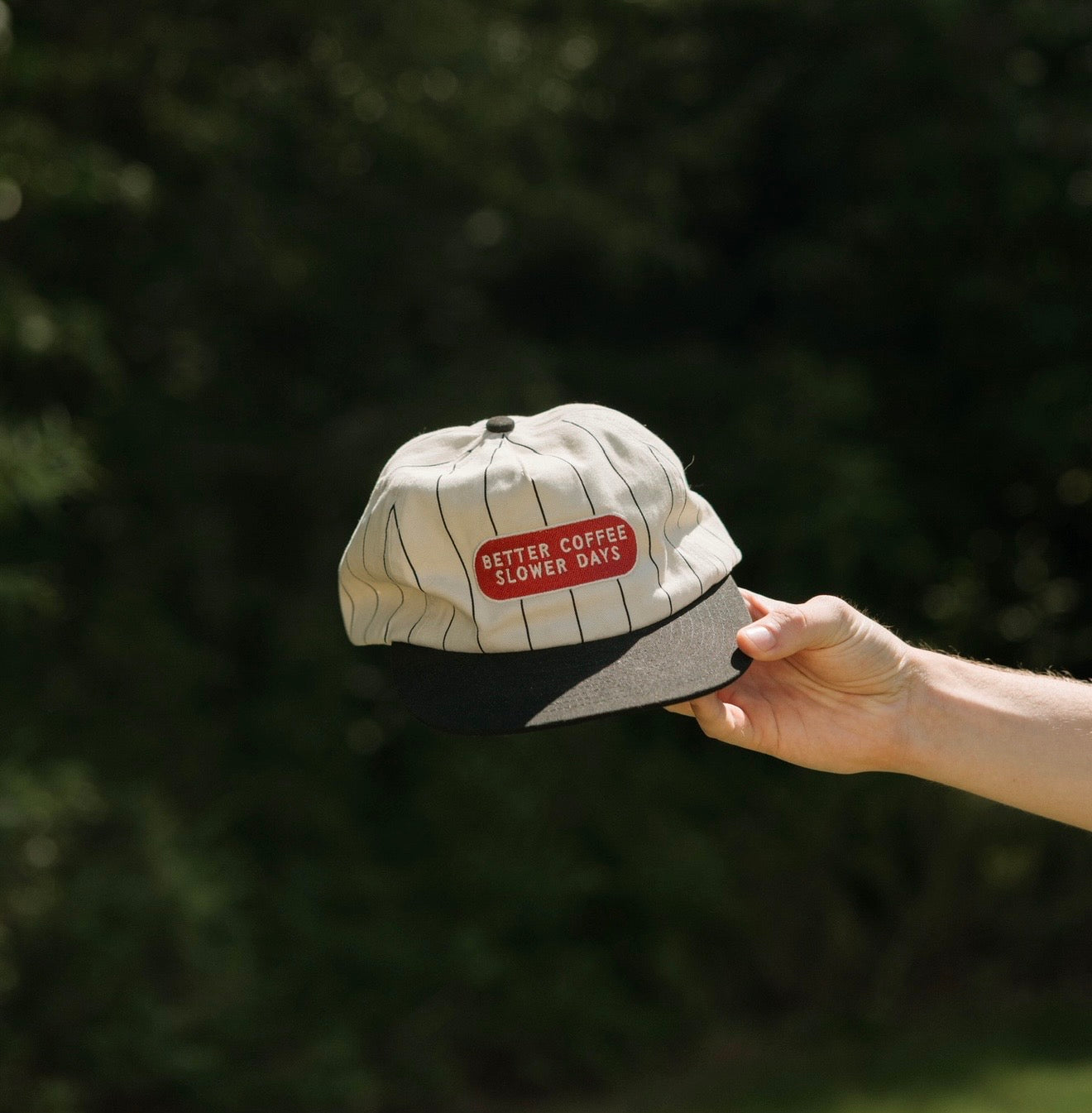 Pinstripe Patch Hat